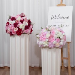 Hydrangea Rose Ball Factory Path Sign Decoration