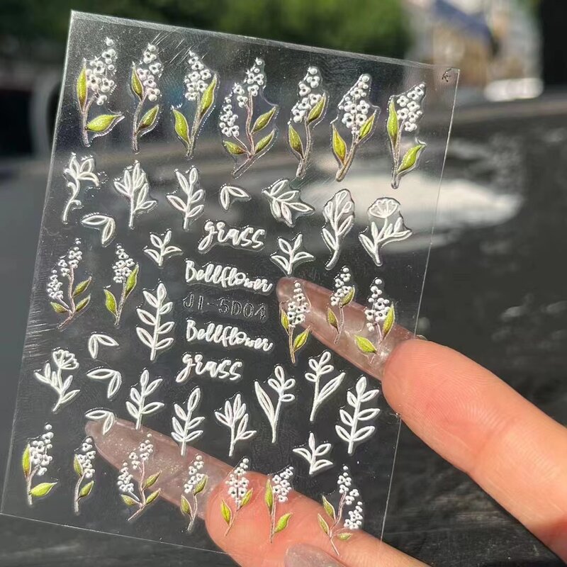 3D Nail Art Decoration - Manufacturer - Neiss Self-adhesive Ocean Mermaid Kids Christmas Nail Tip Stickers