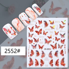 Brand Logo Nail Stickers - Manufacturer - Neiss Wholesale Popular Fashion Luxury Designer Decals