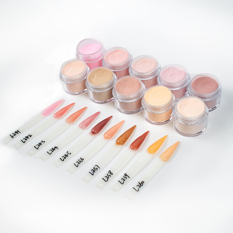 Dipping Acrylic Powder - Manufacturer - Neissry 2oz/1oz/1Kg Red Nude Glitter Salon Professional Set