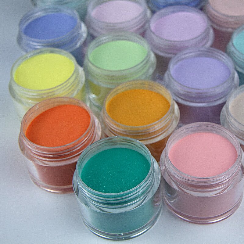 Nail Acrylic Powder - Manufacturer - Custom Private Label 2 oz Colorful Glitter Salon Sand Sugar Use