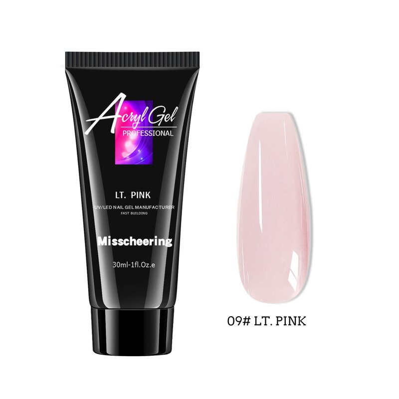 HEMA Free Poly Gel - Manufacturer - Neiss 30g OEM Private Label Clear Jelly Solid Poligel Wholesale