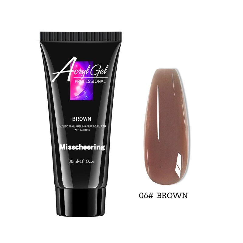 Poly Nail Gel - Manufacturer - Neiss 30g Glitter Camouflage Neon Acrylic Extension Manicure