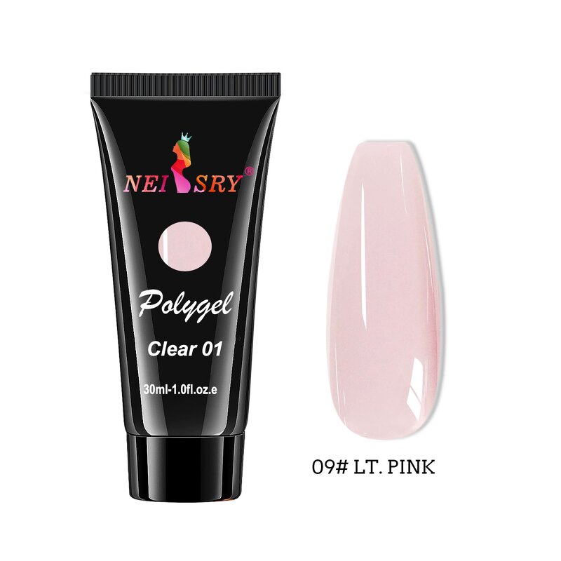 UV LED Nail Gel - Manufacturer - Neiss 30ml 9-Color Glitter Extension OEM/ODM Soak Off Wholesale