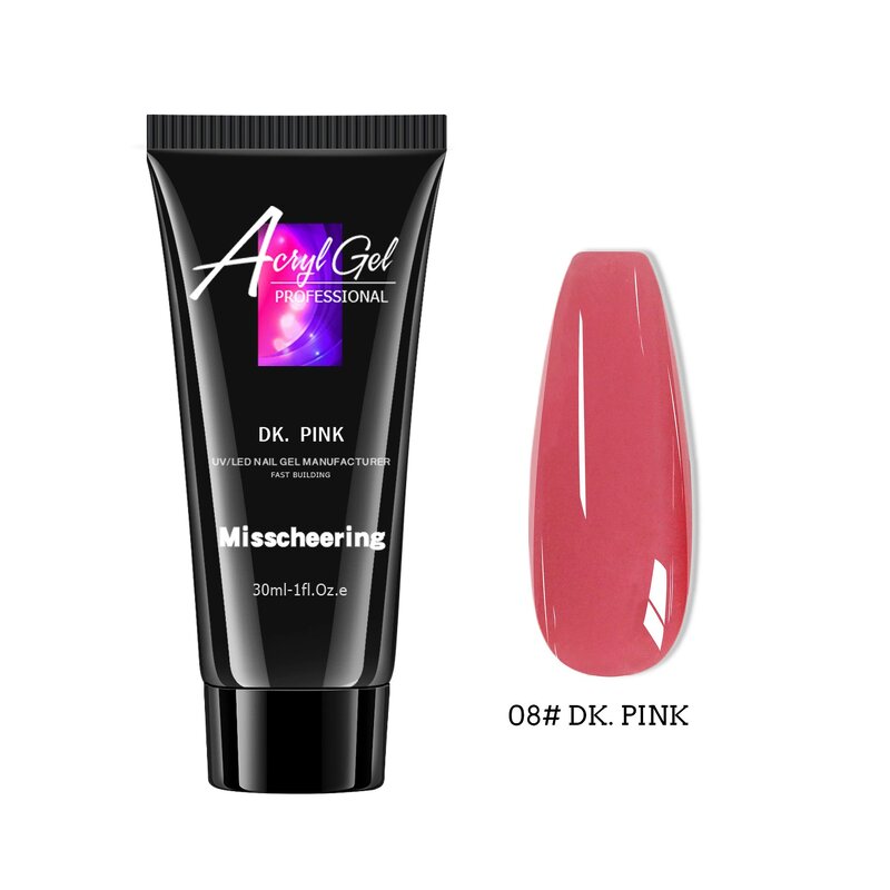 UV Poly Gel - Manufacturer - Neiss 30ml French Water Base Nail Extension Wholesale Option