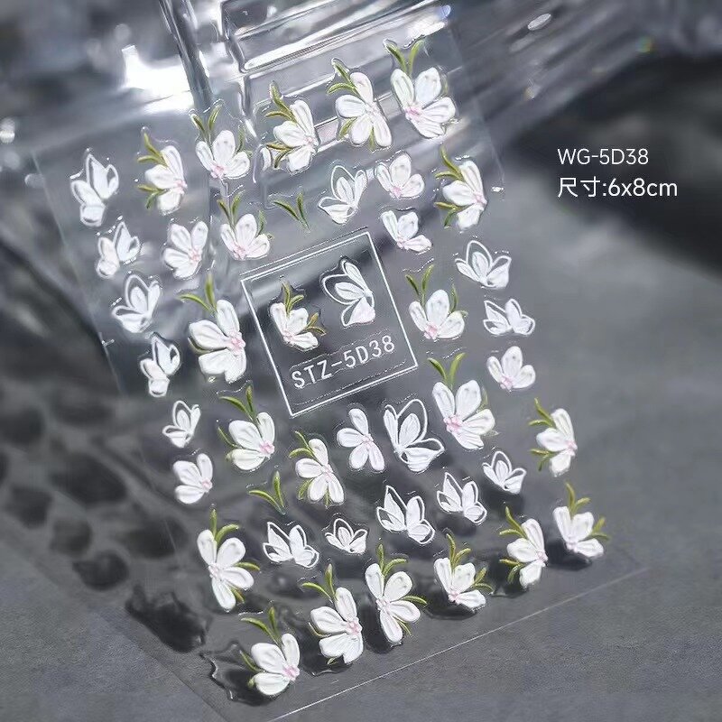 Christmas Nail Decals - Manufacturer - Neiss 3D Snowflake Snowman Cartoon Christmas Nail Stickers Supplies