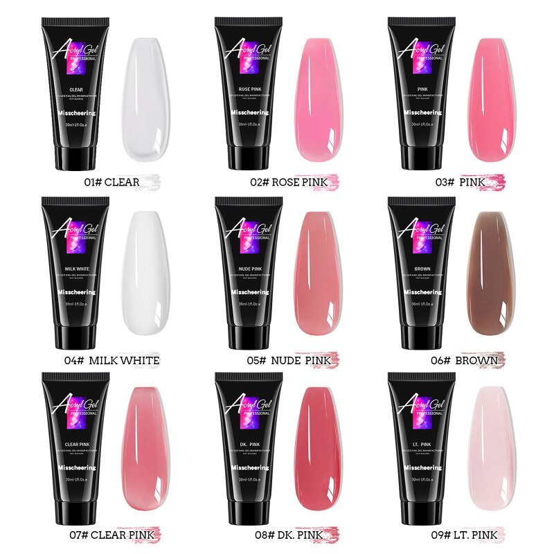 UV Nail Poly Gel - Manufacturer - Neiss 30ml Large Volume Private Label High Quality