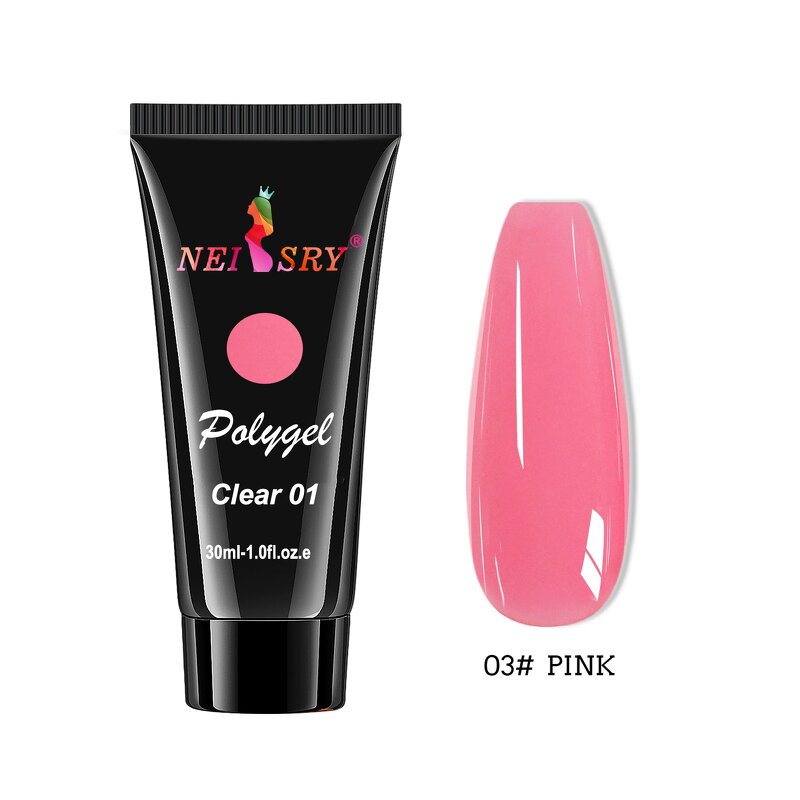 UV LED Nail Gel - Manufacturer - Neiss 30ml 9-Color Glitter Extension OEM/ODM Soak Off Wholesale