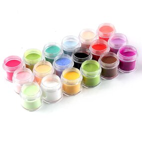 Clear Acrylic Powder - Manufacturer - Free Samples Customizable Glitter Bulk High Quality for Nails