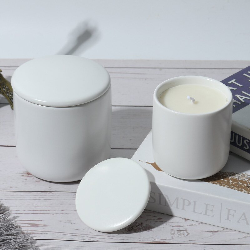 Candle Jar Manufacturer - Hot Selling Creative Macaron Ceramic with Soy Wax Candle