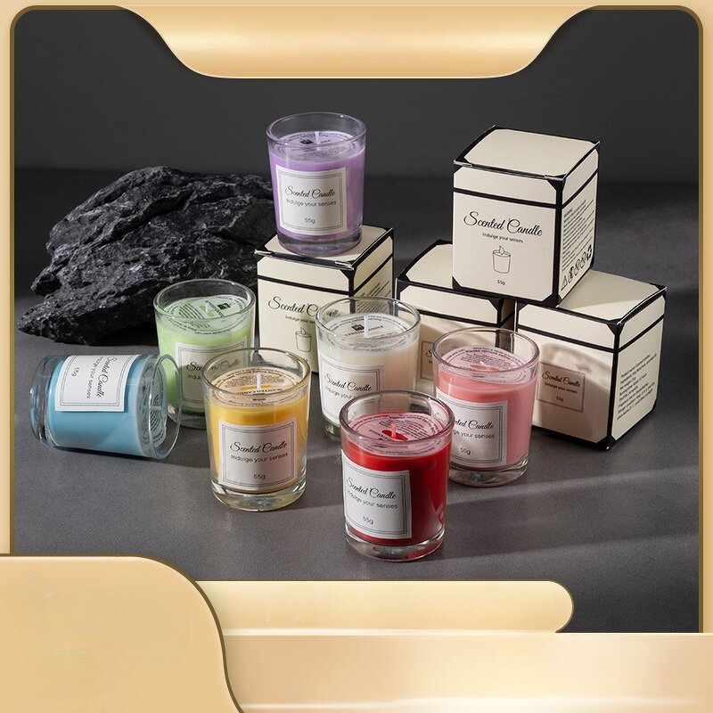 Scented Candle Manufacturer - Advanced Handmade Smokeless Glass Soy for Christmas