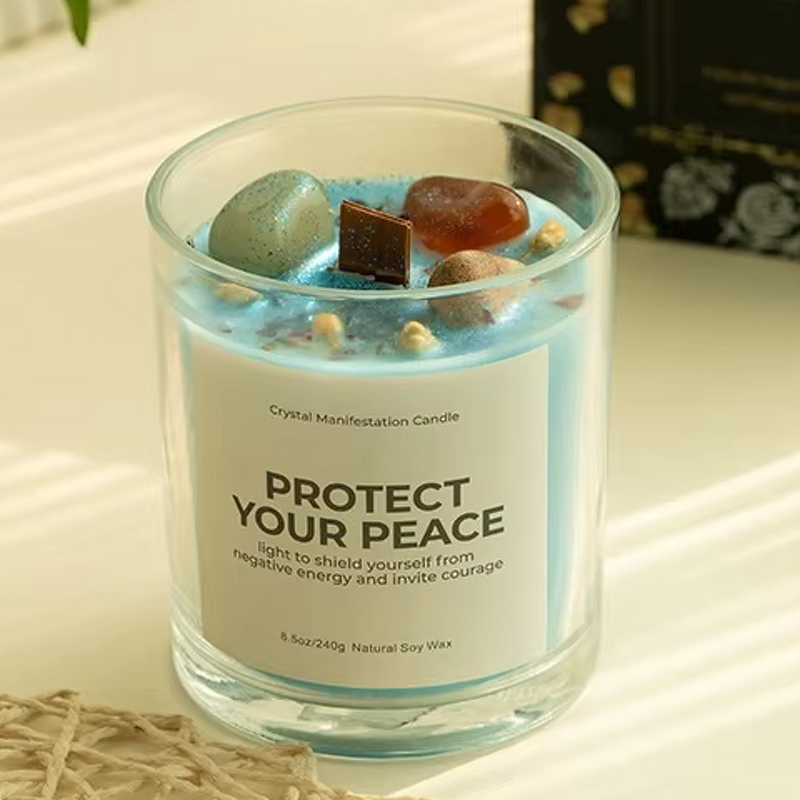 Scented Candle Manufacturer - Wholesale Crystal Aromatherapy Handmade Soy Wax