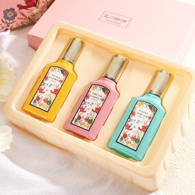 Women's Perfume Set Manufacturer - Wholesale Custom Mini with Three Fragrance Bottles