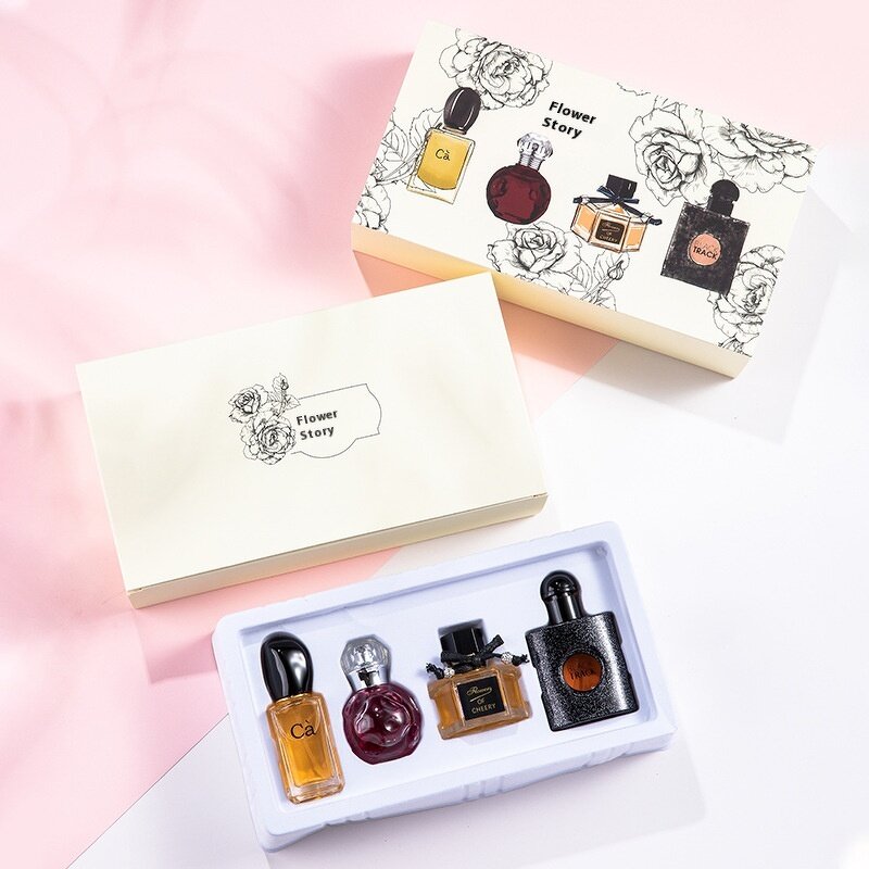 Perfume Gift Set Manufacturer - 4-Piece Ladies Osmanthus Fresh Light Fragrance