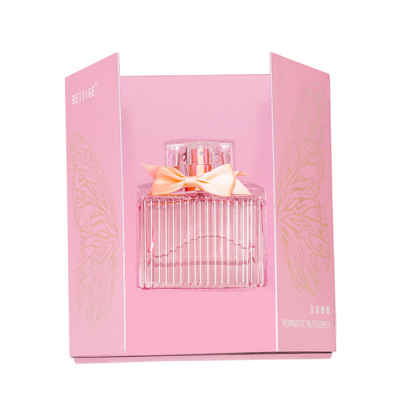 Women's Perfume Gift Box Manufacturer - Beyige Floral Pink Red Butterfly Romantic