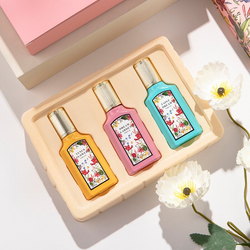 Women's Perfume Set Manufacturer - Wholesale Custom Mini with Three Fragrance Bottles