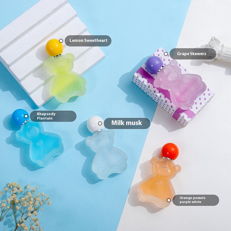 Children's Perfume Manufacturer - Hot Sale Cute Bear Fruity Lemon Natural Spray