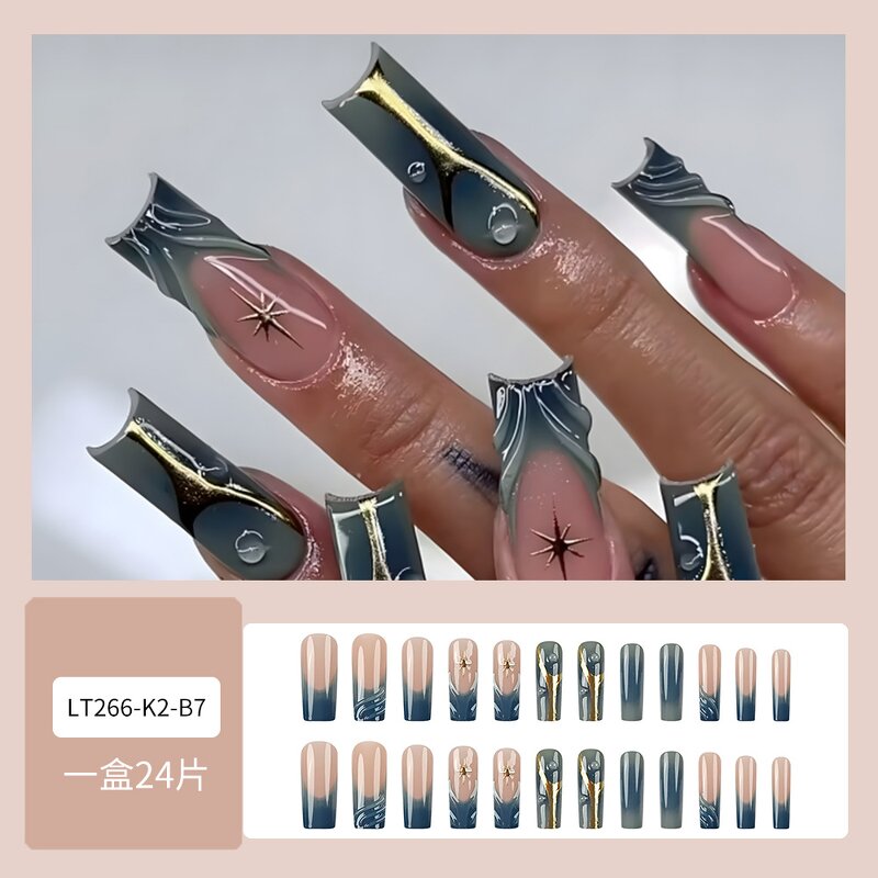 Artificial Fingernails Manufacturer - Wholesale OEM Handmade 3D Carve Designs ABS Press