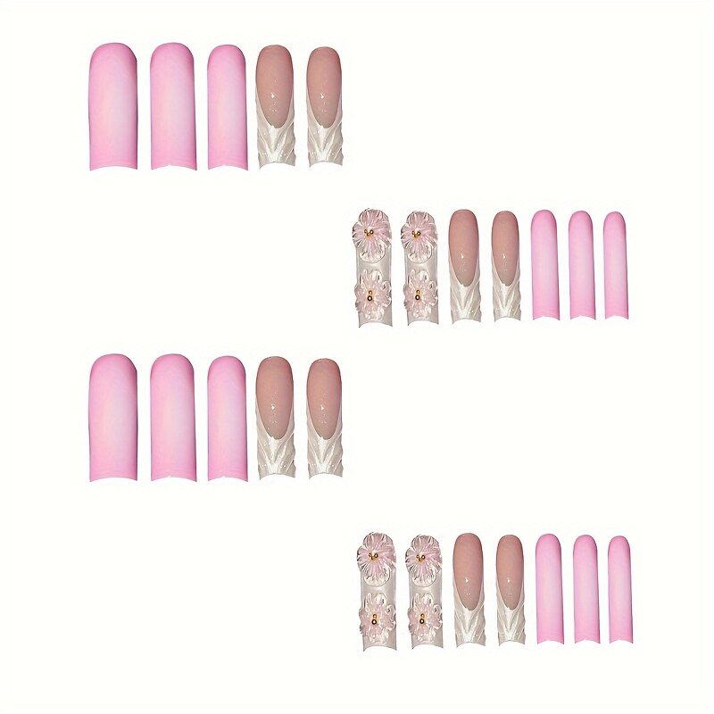 Artificial Fingernails Manufacturer - Wholesale OEM Handmade 3D Carve Designs ABS Press