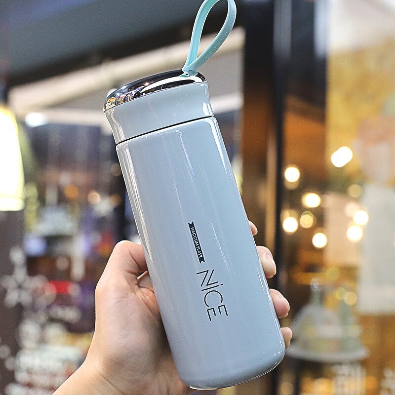 Water Bottle Manufacturer - Double Wall Glass Vacuum Insulated for Outdoor Sport