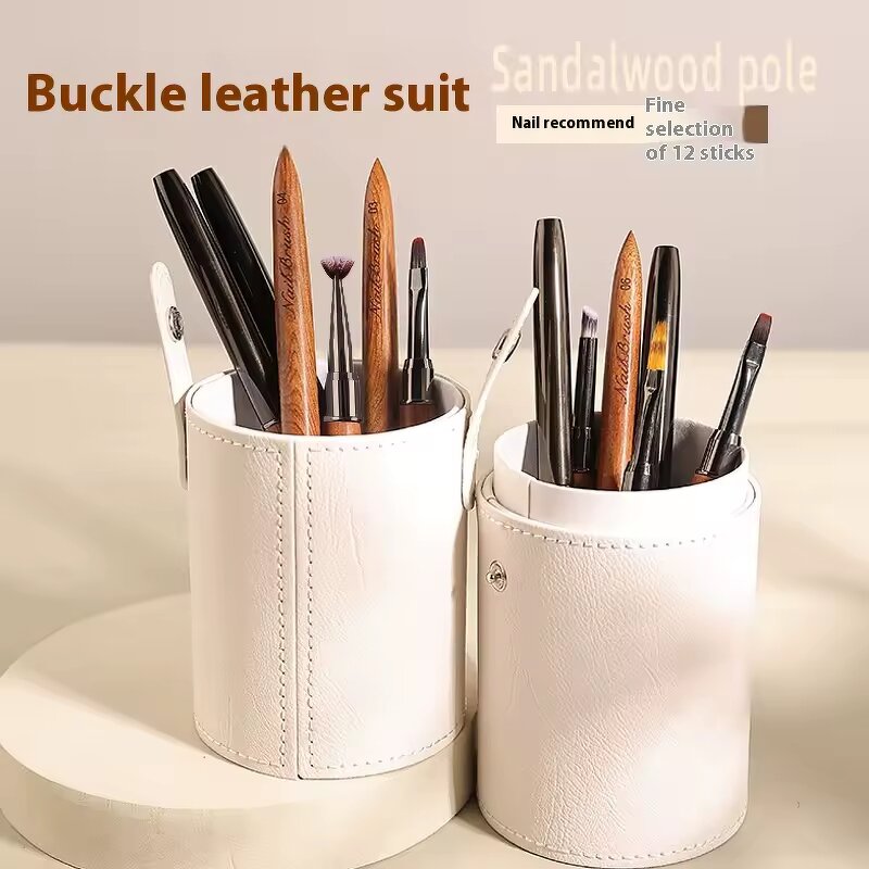 Nail Brush Set Manufacturer - Wholesale Sandalwood Handle Nylon Professional Manicure