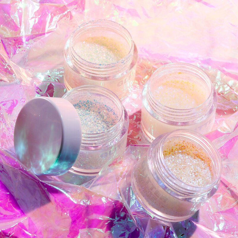 Makeup Glitter Powder Manufacturer - 4 Colors Loose Eyeshadow Gel Shimmer Jelly Highlighter