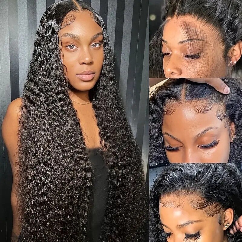 Hair Extension Manufacturer - Wholesale 360 Lace Non-Remy Synthetic Wig Tight Curls