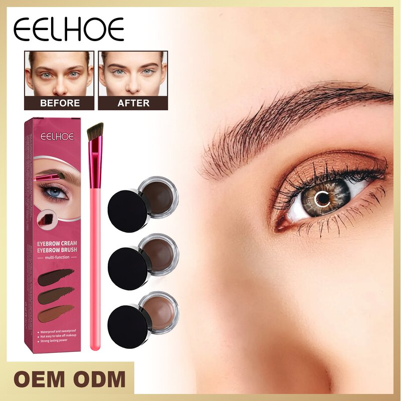 Eyebrow Laminating Gel Manufacturer - Long Lasting Wild Waterproof Tinted Clear with Brush