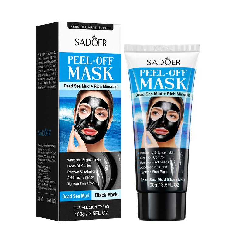 Facial Mask Manufacturer - SADOER 24K Gold Foil Peel-Off Effectively Exfoliates