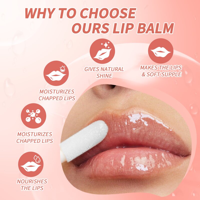 Lip Tint Manufacturer - Hydrating Liquid Lip Glow Oil Plumping Waterproof Non-sticky