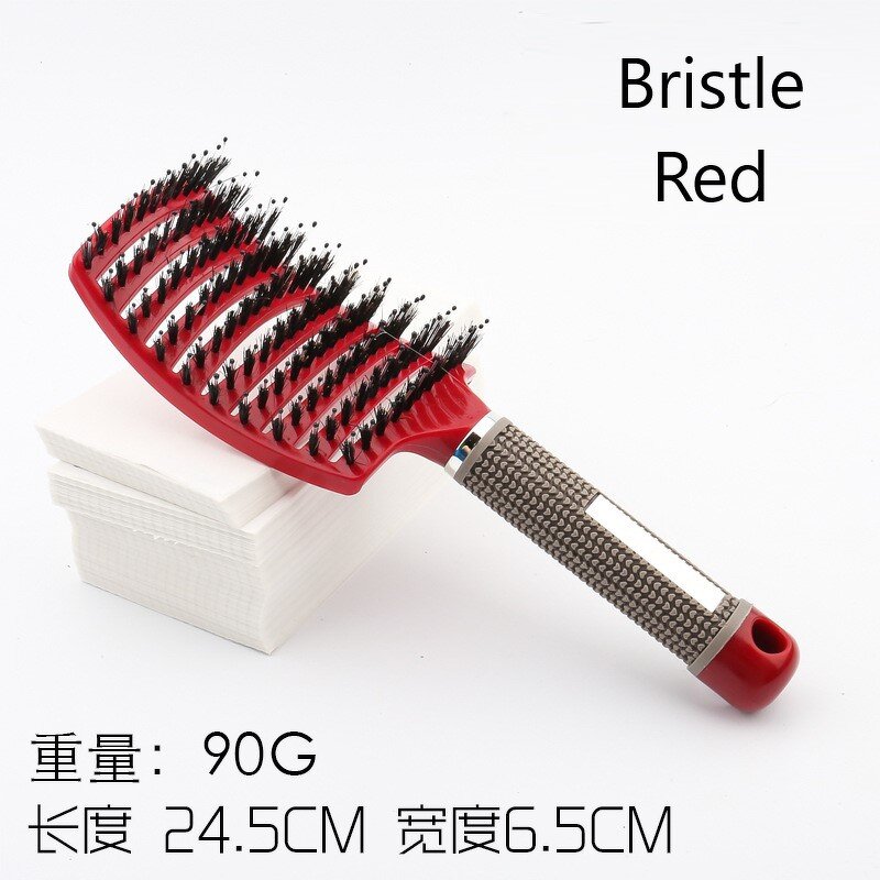 Hair Comb Manufacturer - Wholesale 2024 New Colorful Nylon Bristle for Scalp Massage