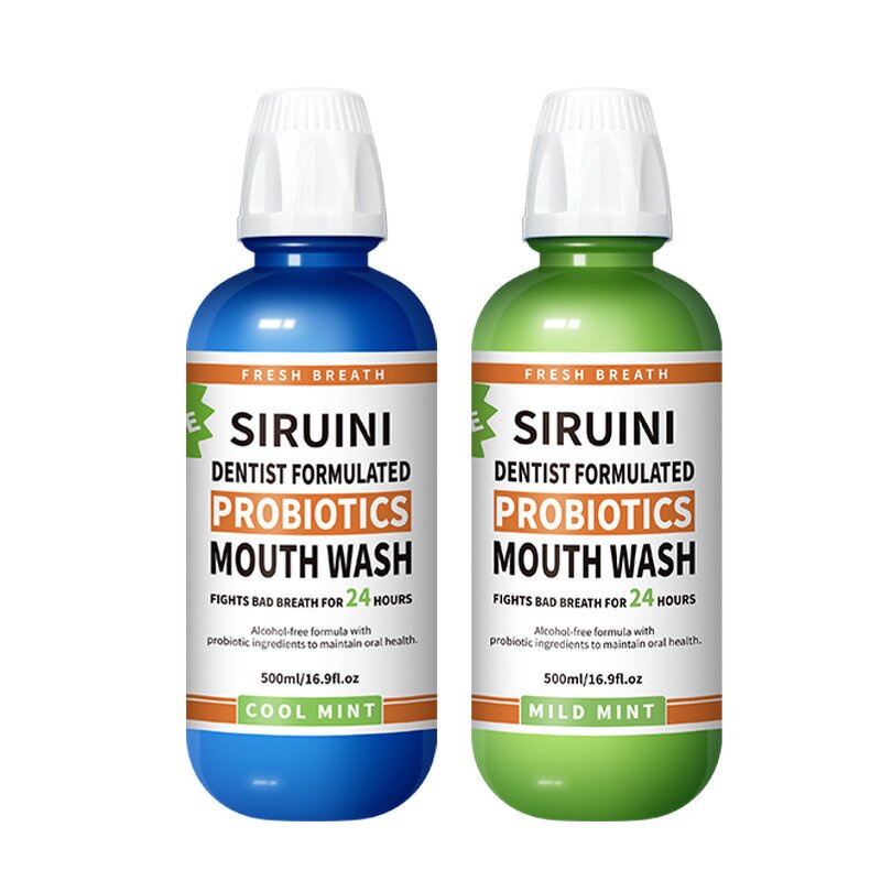 Mouthwash Manufacturer - 500ml Custom Logo Alcohol Free for Daily Dental Care