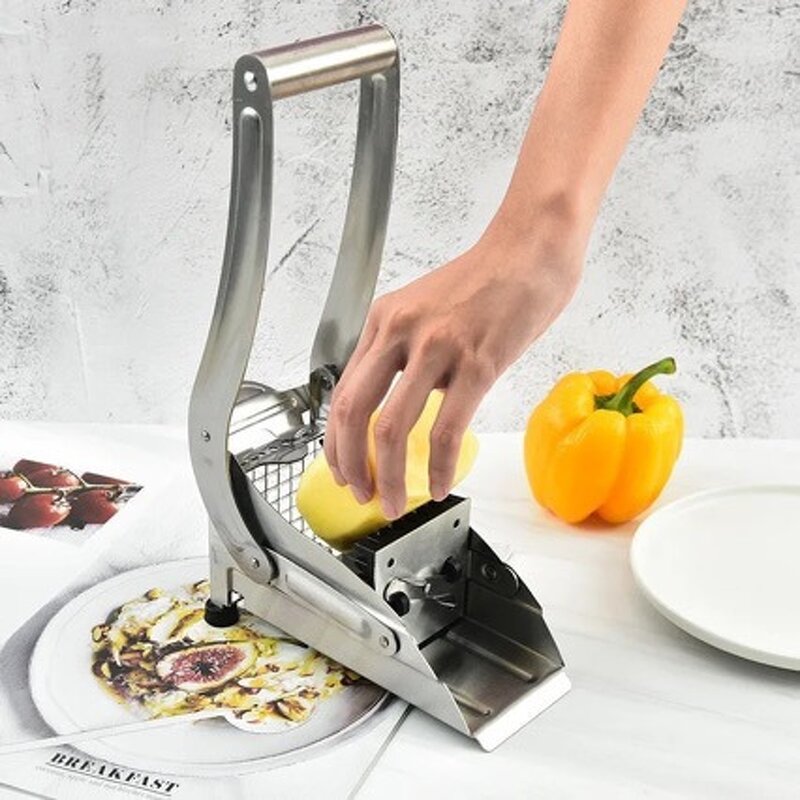 Potato Cutter Manufacturer - Stainless Steel Manual Press for Fruit & Vegetables