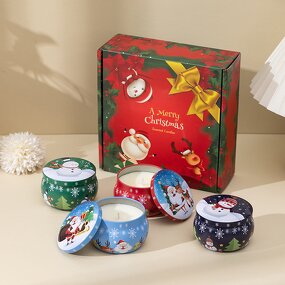 Scented Candles Manufacturer - Wholesale 4 Pack Christmas Gifts for Women