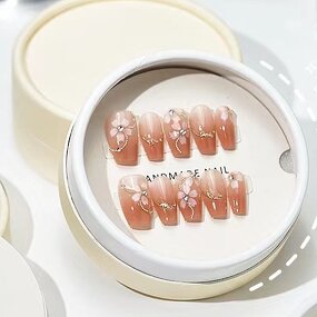 Press-On Nail Boxes Manufacturer - New Arrival Round Package Protective for Nail Supplies