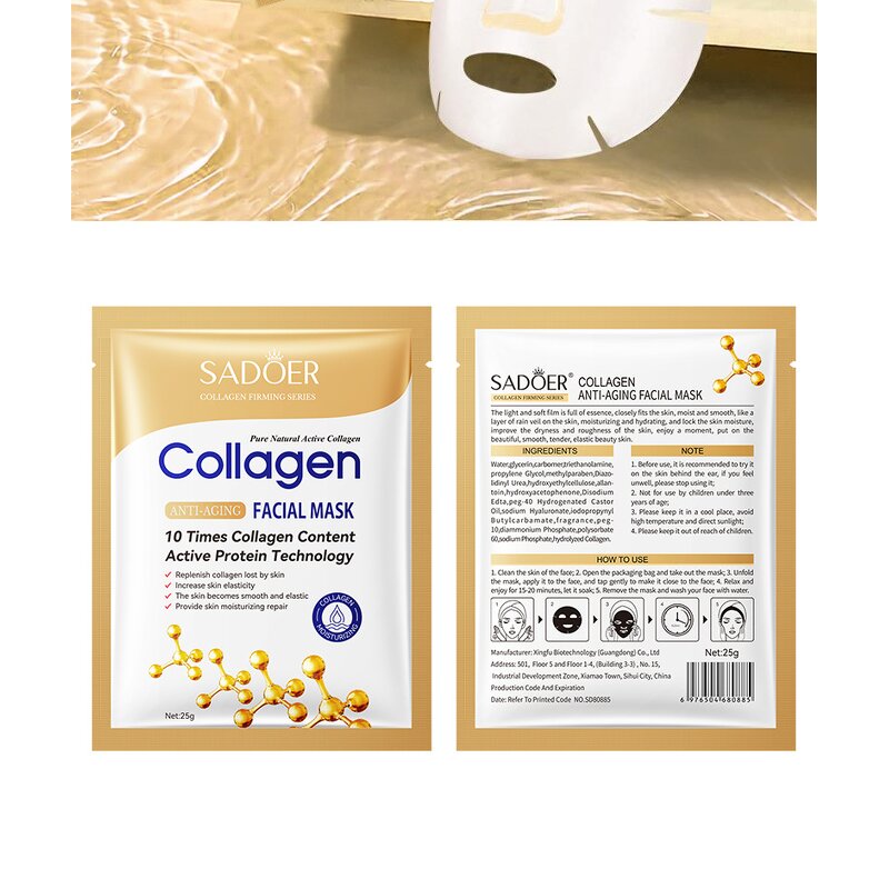 Facial Mask Manufacturer - Wholesale Collagen Anti-Aging Moisturizing Summer Hydrating