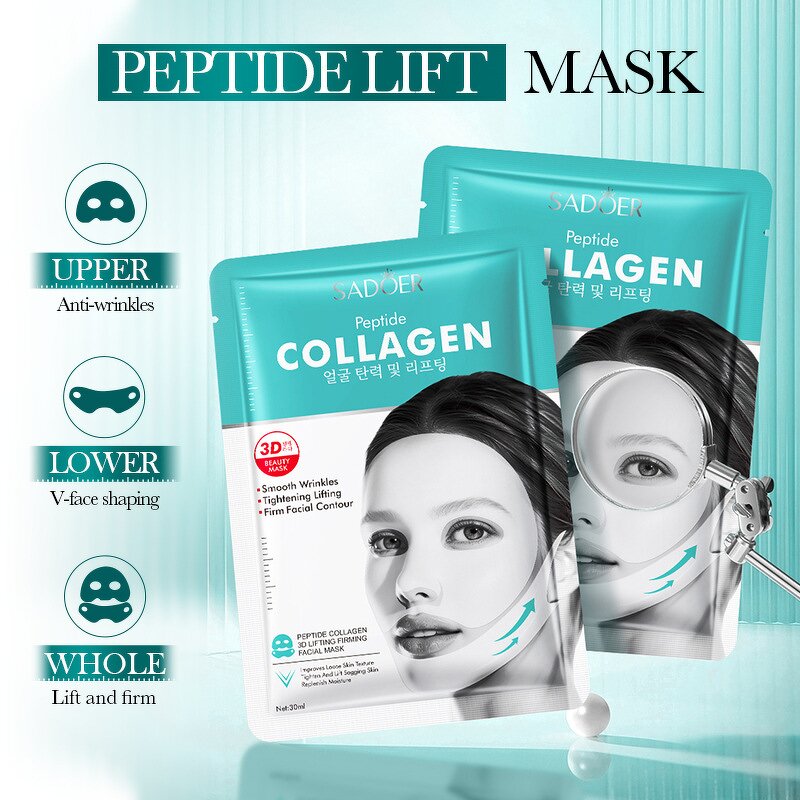 Facial Mask Manufacturer - SADOER Peptide Collagen 3D Lifting Firming for All Skin