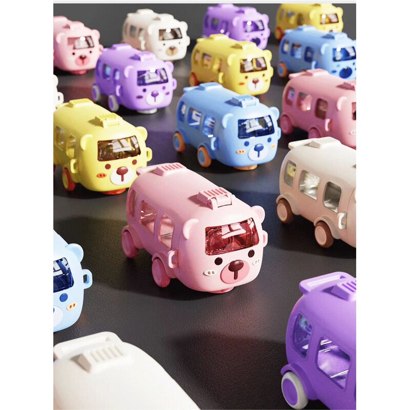 Water Bottle Manufacturer - 500ml Leakproof Cute Cartoon Car with Removable Straw for Kids