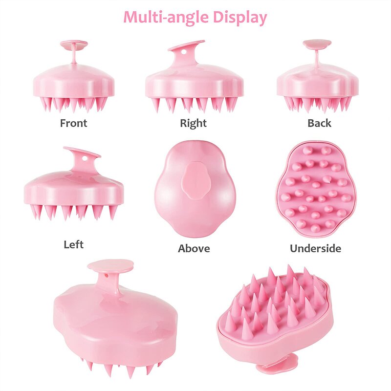 Scalp Massager Brush Manufacturer - Private Logo Soft Silicone for Women Men