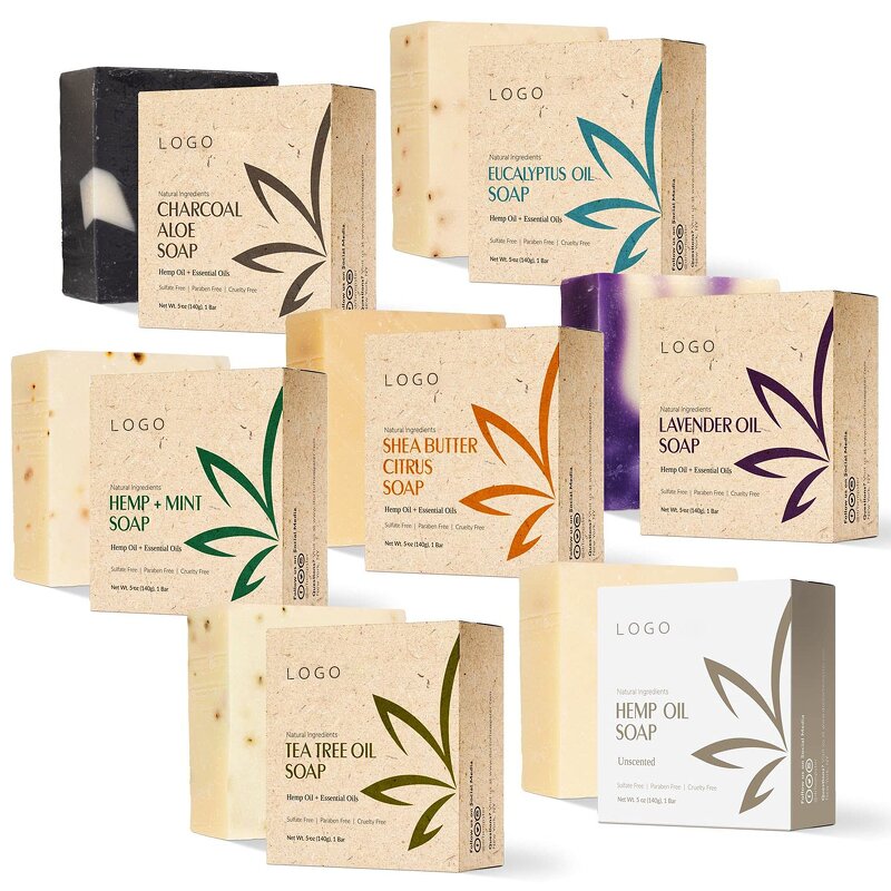 Hemp Soap Bar Manufacturer - Natural Organic, Antioxidant & Moisturizing