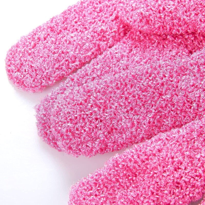 Exfoliating Gloves Manufacturer - Woven Nylon for Body Spa Massage
