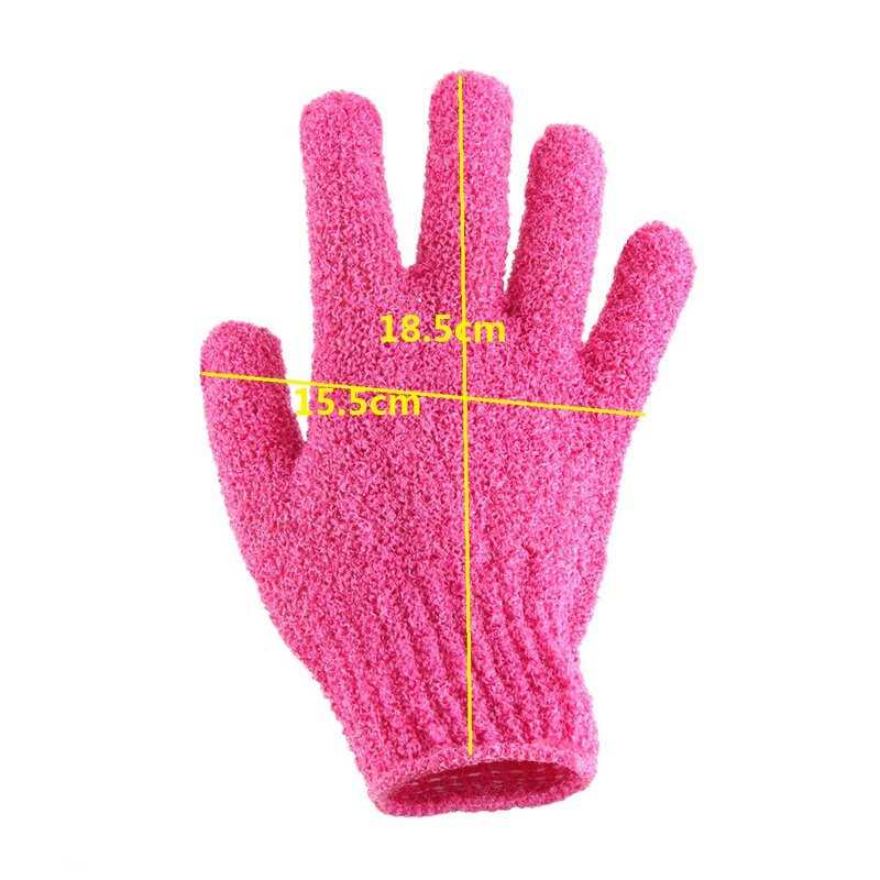 Exfoliating Gloves Manufacturer - Woven Nylon for Body Spa Massage