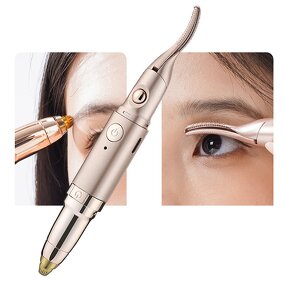 Eyelash Curler Manufacturer - 2-in-1 Electric Heated with Hair Trimmer