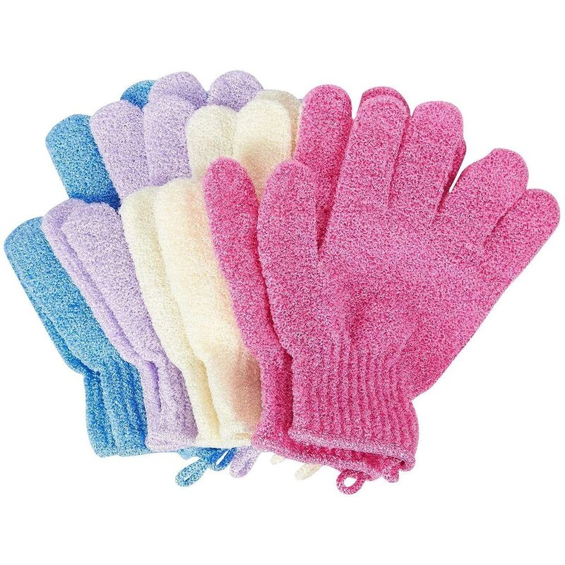 Exfoliating Gloves Manufacturer - Woven Nylon for Body Spa Massage