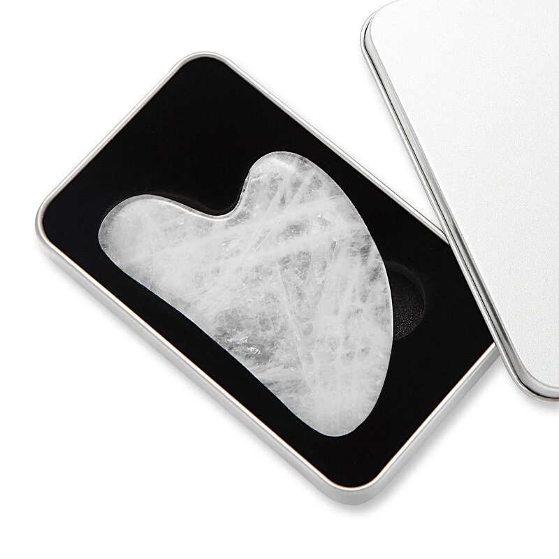 Gua Sha Board Manufacturer - Custom Packaging Natural White Jade