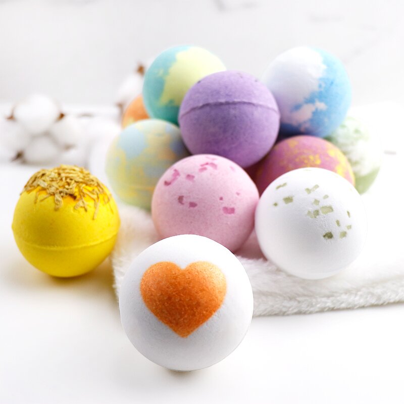 Bath Bombs Manufacturer - Wholesale Custom 12pcs, Vegan 100% Natural
