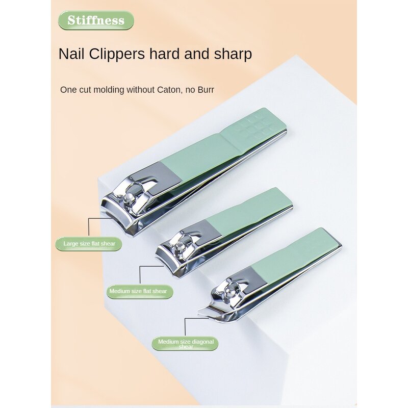 Nail Clippers Set Manufacturer - Stainless Steel with Digging Ear Spoon