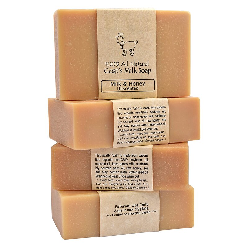 Goat Milk Soap Manufacturer - Unscented All Natural Handmade