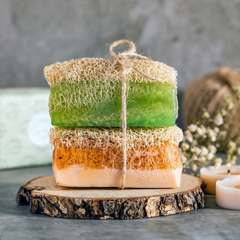 Loofah Soap Manufacturer - Hot Sales Eco-Friendly Exfoliating Body Wash