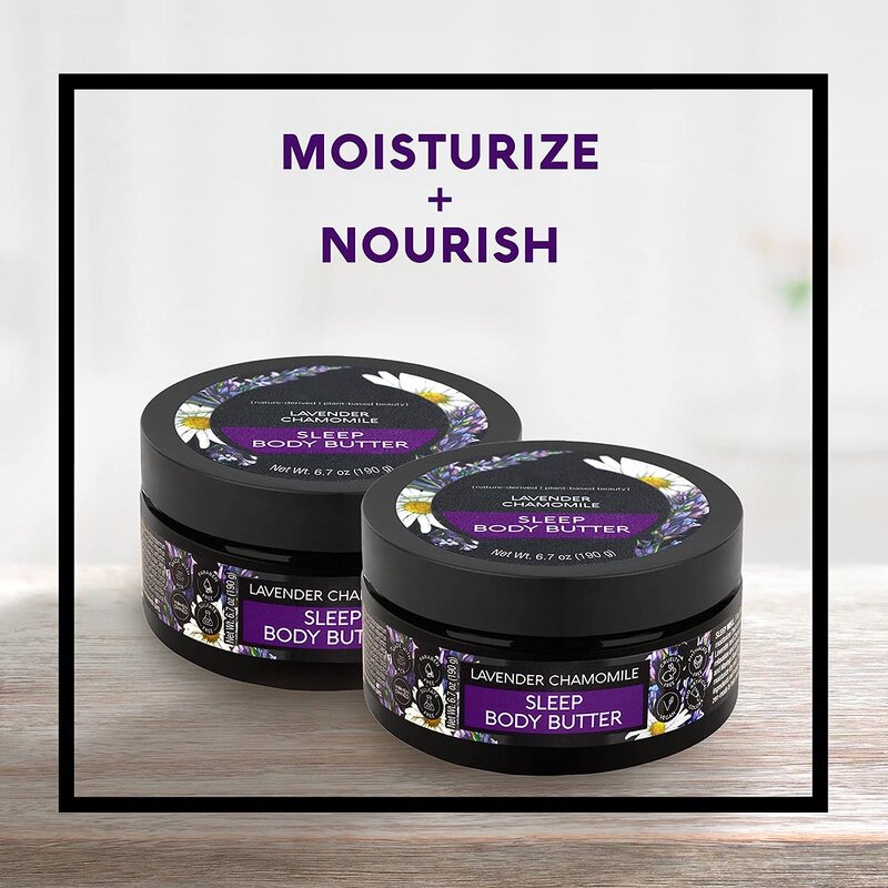 Body Butter Manufacturer - Private Label Organic Lavender & Chamomile for Sleep